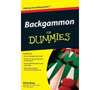 Chris Bray Backgammon For Dummies (Tascabile)