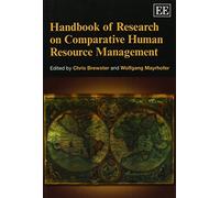 Chris Brewster Wolf Handbook of Research on Comparative Human Resou (Tascabile)
