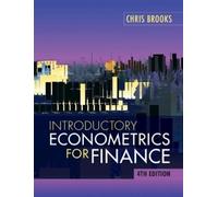 Chris Brooks Introductory Econometrics for Finance (Tascabile)