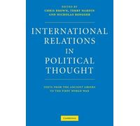 Chris Brown International Relations in Political Thought (Tascabile)