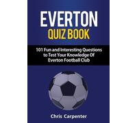 Chris Carpenter Everton Quiz Book (Tascabile)