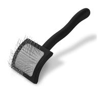 Chris Christensen Baby K Dog Slicker Brush Groom Like a Professional, Fluff Detangle Style, risparmia tempo energia, corallo, piccola