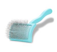 Chris Christensen Big G - Spazzola per cani (Goldendoodles, Labradoodles, barboncini), per sposo come un professionista, stile districante lanugine, risparmia tempo energia, verde acqua, media