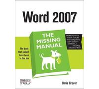 Chris Grover Word 2007 (Tascabile) Missing Manuals