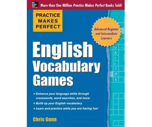 Chris Gunn Practice Makes Perfect English Vocabulary Games (Tascabile)