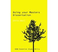 Chris Hart Doing Your Masters Dissertation (Tascabile) Sage Study Skills Series