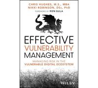 Chris Hughes Nikki Robinson Effective Vulnerability Management (Tascabile)