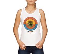 Chris In The Morning Tank T-Shirt Donna Bianco
