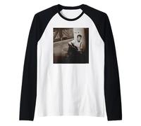 Chris Isaak Wicked Game Pop Singer di Simon Fowler Maglia con Maniche Raglan