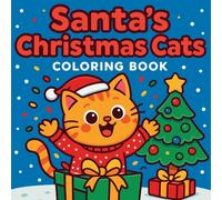 Chris Martin Santa's Christmas Cats - Coloring Book (Tascabile)