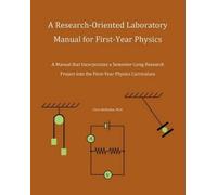 Chris McMullen A Research-Oriented Laboratory Manual For First-Year (Tascabile)