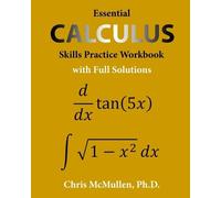 Chris McMullen Essential Calculus Skills Practice Workbook with Full (Tascabile)