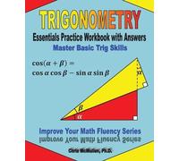 Chris McMullen Trigonometry Essentials Practice Workbook with Answer (Tascabile)