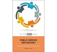 Chris O'Leary Public Service Motivation? (Copertina rigida)
