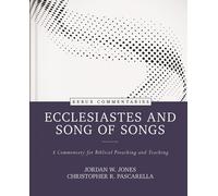 Chris Pascarella Jordan W Jone Ecclesiastes and Song of Song (Copertina rigida)