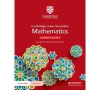 Cambridge lower secondary mathematics. Stages 7-9. Learner's book. Per la Scuola media. Con espansione online (Vol. 9)