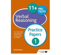 Chris Pearse 11+ Verbal Reasoning Practice Papers 1 (Tascabile)