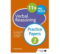 Chris Pearse 11+ Verbal Reasoning Practice Papers 2 (Tascabile)