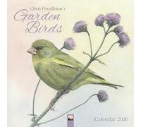 Chris Pendleton Garden Birds Wall Calendar 2026 (Art Calendar)