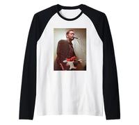 Chris Rea 1991 Auberge alla Ricerca dell'era Estiva Maglia con Maniche Raglan