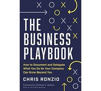 Chris Ronzio The Business Playbook (Copertina rigida)