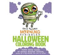 Chris Ryniak's Morning Scribbles Halloween Coloring Book