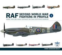 Chris Sandham-Bailey Raf Second World War Fighters in Profile (Copertina rigida)