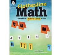 Chris Shore Clothesline Math: The Master Number Sense Maker (Tascabile)