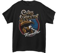 Chris Stapleton Traveller Uomo Paese Musica Affliggere Grafico T Shirt 00028