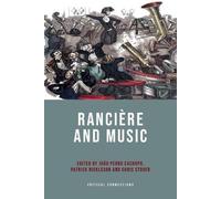 Chris Stover Rancière and Music (Copertina rigida) Critical Connections