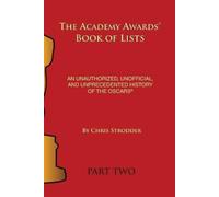 Chris Strodder The Academy Awards Book of Lists (Tascabile)