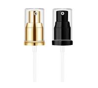 Chris.W 2Pack Foundation Pump Compatible with Maybelline Fit Me Liquid Foundation Makeup (Gold+Black)