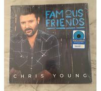 Chris Young Famous Friends Edizione Limitata Esclusiva Vinile Blu Acqua