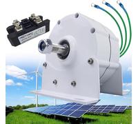 CHRISK 220v,Alternatori AC efficienti del generatore a magneti permanenti gearless a Bassa velocità 12000W Utilizzare per la turbina eolica Turbina ad Acqua con raddrizzatore