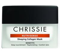 Chrissie Cosmetics Nutrisense Sleeping Collagen Mask - Maschera notte nutriente per il viso, 50 ml