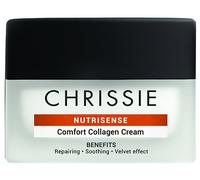 Chrissie Nutrisense Comfort Collagen Cream - Crema viso ultra-nutriente per pelle secca, 50 ml