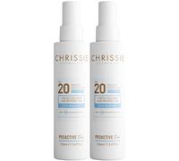 Chrissie Proactive Sun SPF20 Invisible Spray 2x150 ml Crema