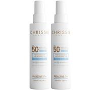 Chrissie Proactive Sun SPF50+ Invisible Spray 2x150 ml Crema