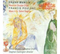 Christ Church Cathedra Mass for Double Choir/mass in G, Salve Regina (Darl (CD)
