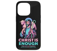 Christ Is Enough Christian Good Shepherd Gesù Modern Pastel Custodia per iPhone 13 Pro