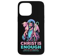 Christ Is Enough Christian Good Shepherd Gesù Modern Pastel Custodia per iPhone 13 Pro Max