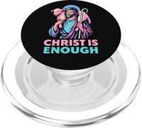 Christ Is Enough Christian Good Shepherd Gesù Modern Pastel PopSockets PopGrip per MagSafe