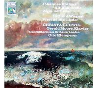Christa Ludwig - Brahms: Alt-Rhapsodie & Zigeunerlieder / Wagner: Wesendonk-Lieder [Vinyl LP] [Schallplatte] [Vinyl] Christa Ludwig; Gerald Moore; Otto Klemperer & Philharmonia Orchester London; Johannes Brahms (Komponist) and Richard Wagner (Komponist)