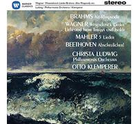 Christa Ludwig( Mezzo-Soprano), Philharmonia Orchestra & Chorus, Otto Klemperer - Brahms, Wagner, Beethoven, Mahler, Lieder