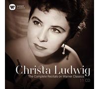 Christa Ludwig Christa Ludwig: The Complete Recitals On Warner Classics (CD)