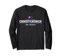 Christchurch New Zealand Maglia a Manica