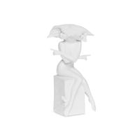 CHRISTEL by Sommer Figura Statuetta Zodiaco Gemelli 24cm Bianco Poliresina