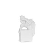 Christel by Sommer Figura Statuetta Zodiaco Pesci 18cm Bianco Poliresina