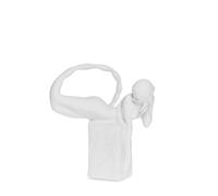 Christel by Sommer Figura Statuetta Zodiaco Scorpione 19cm Bianco Poliresina