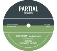 Christel & Goldmaster All Stars Government Man (Alt Cut) (Vinyl LP) 7" Single